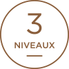 3 niveaux
